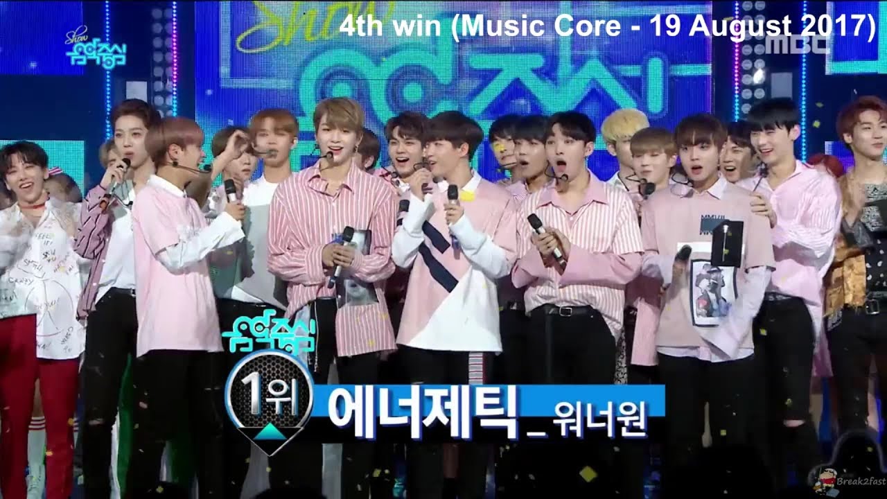 Wanna One (워너원) - Energetic (에너제틱) (14 SHOW WINS COMPILATION)