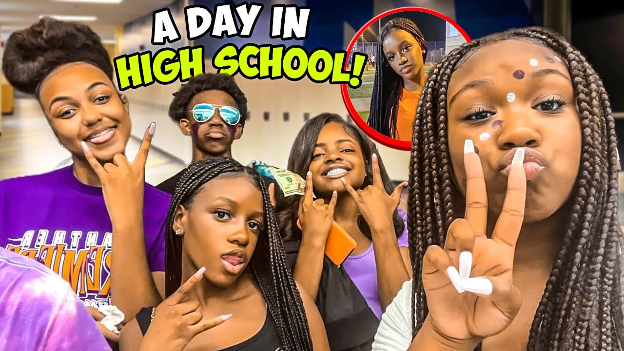 A DAY IN THE LIFE OF YAYA VLOG! COME TO HIGH SCHOOL WITH ME