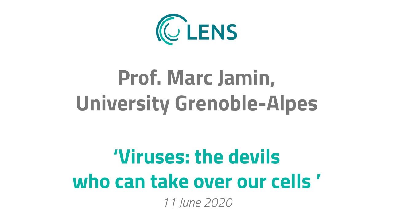 LENS Webinar #1 - Prof. Marc Jamin, IBS Grenoble