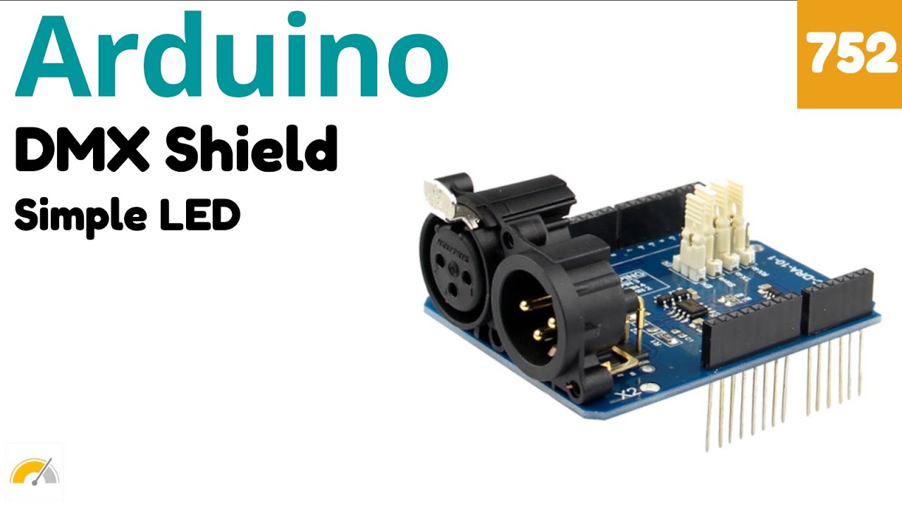 Controllare un LED con DMX Shield e Arduino - Video 752