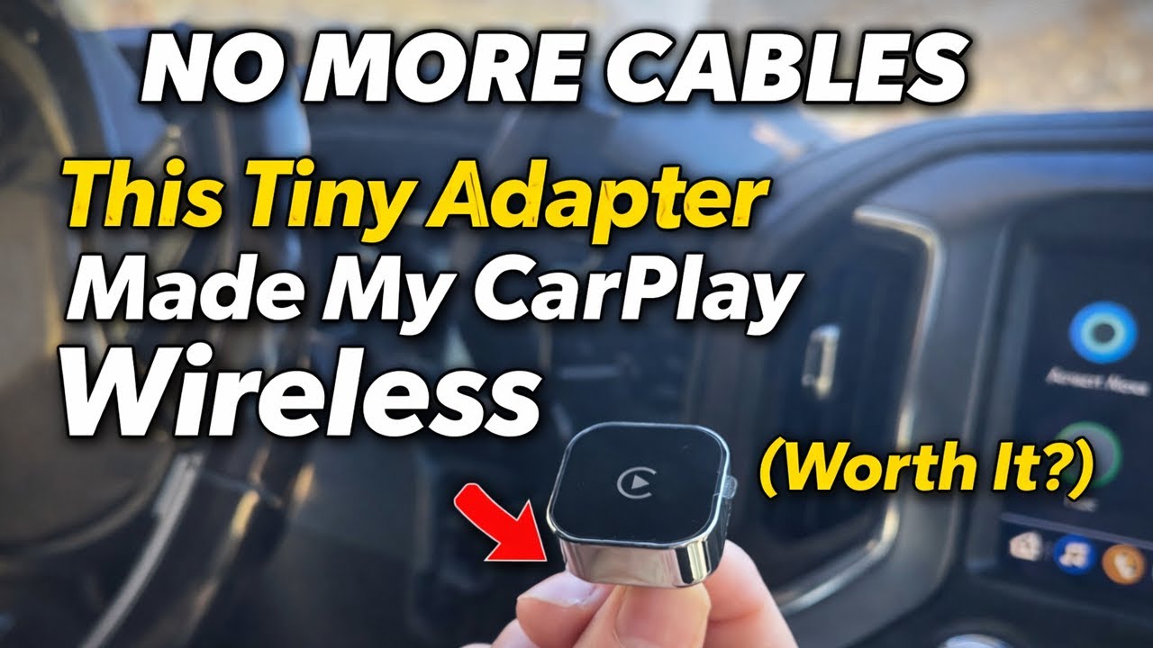 Реальный обзор - Беспроводной адаптер CarPlay