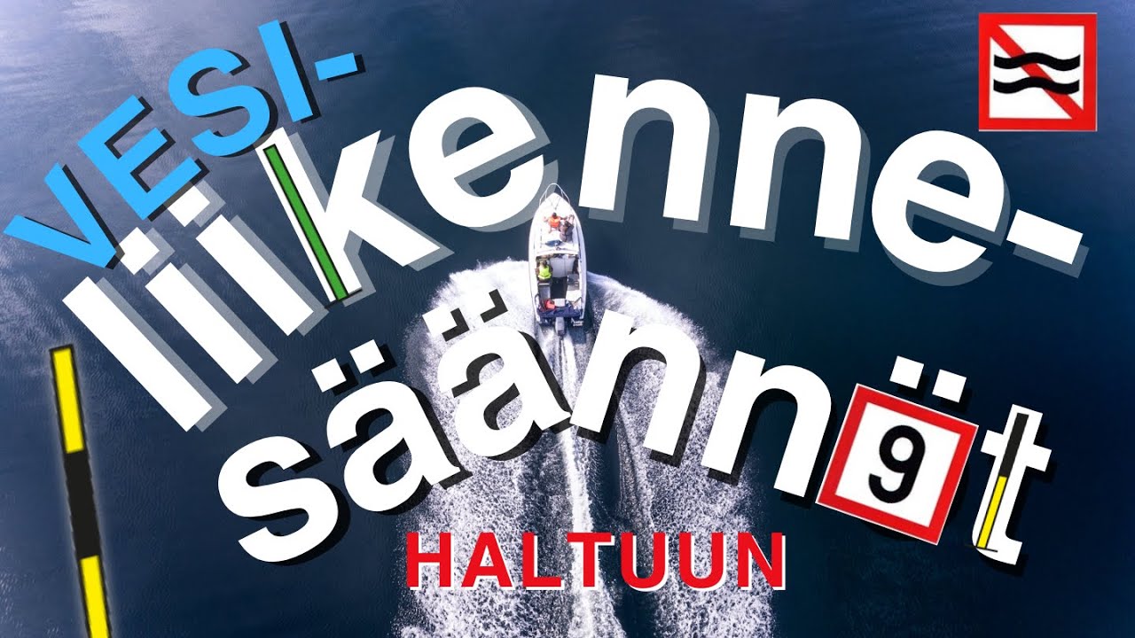 Osaatko liikkua vesillä? Onko säännöt hallussa? | Kalastajan TV