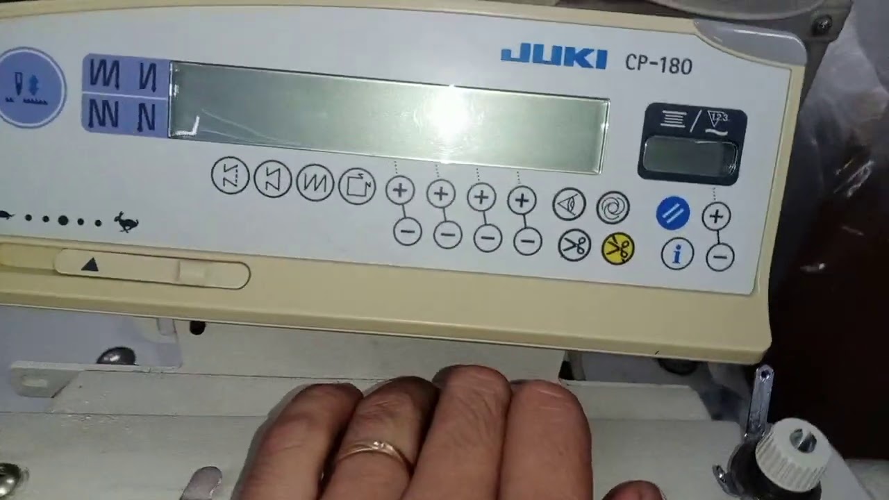 Mở khóa tốc  độ lên  9000 bảng  JUKI ( CP-180 )