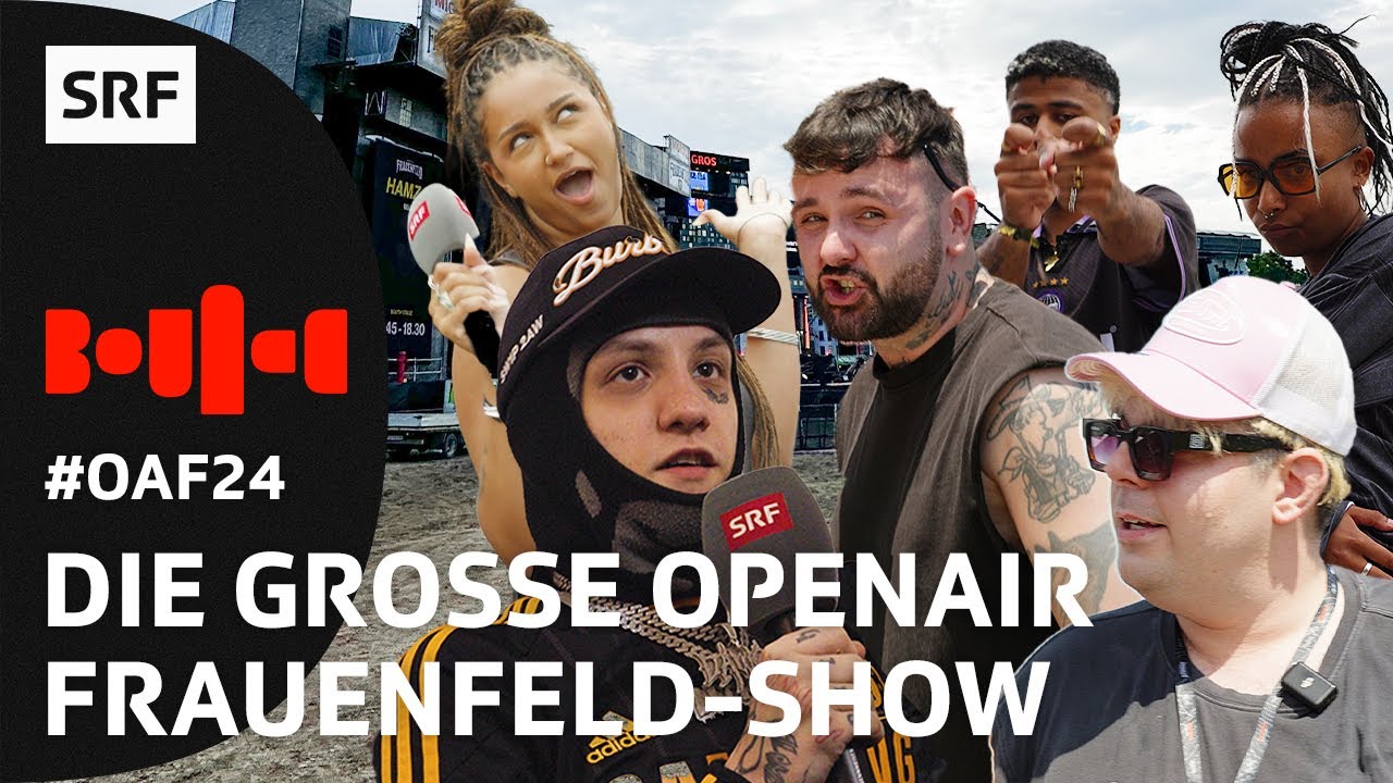 Bounce am #OAF24 mit t-low, Backstage-Tour & Konzert-Vlog | Openair Frauenfeld 2024 | SRF Bounce