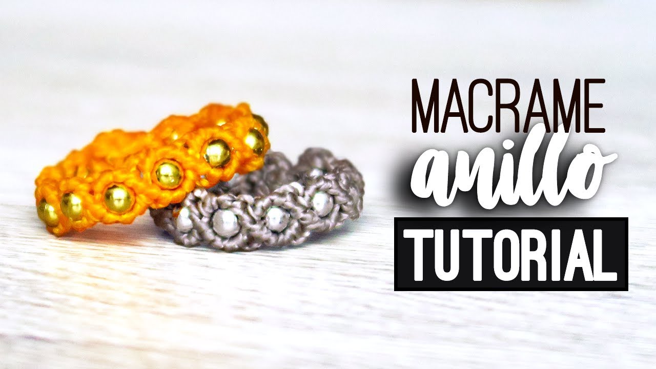Anillo Simple » 💍 tutorial | como hacer anillo de hilo | diy ● Ring #117