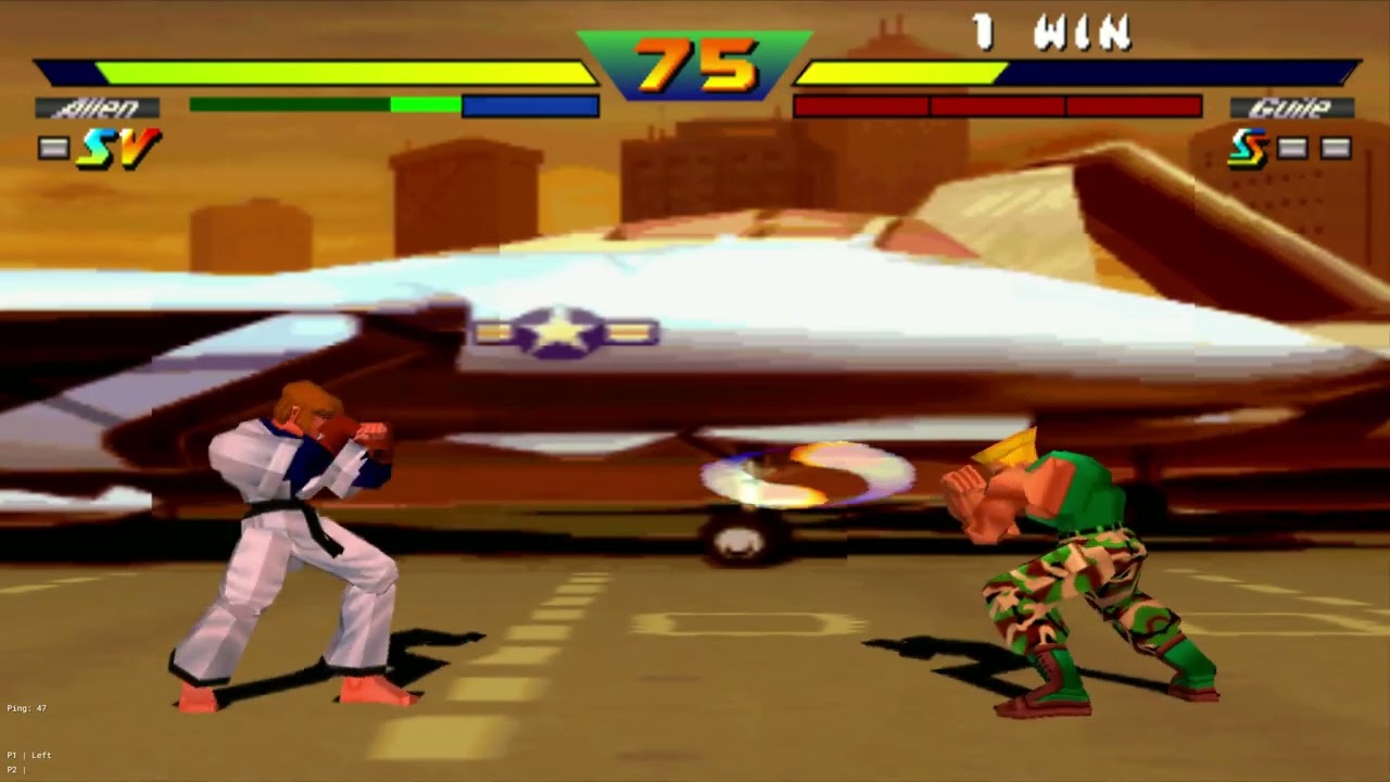 Street Fighter Ex Plus Alpha Arkadyjza Online (Kikimou vs Mamiii)