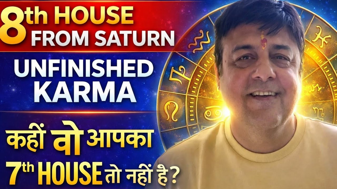 8th house from saturn / पूर्व जन्म का अधूरा काम /check कीजिये आपका अधूरा कर्म है /unfinished karma