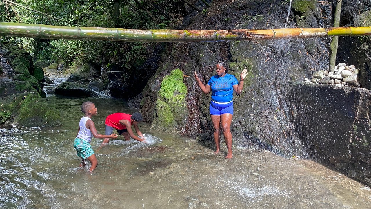 Grand market day in Morant bay🇯🇲/went to the bath fountain for the first time 