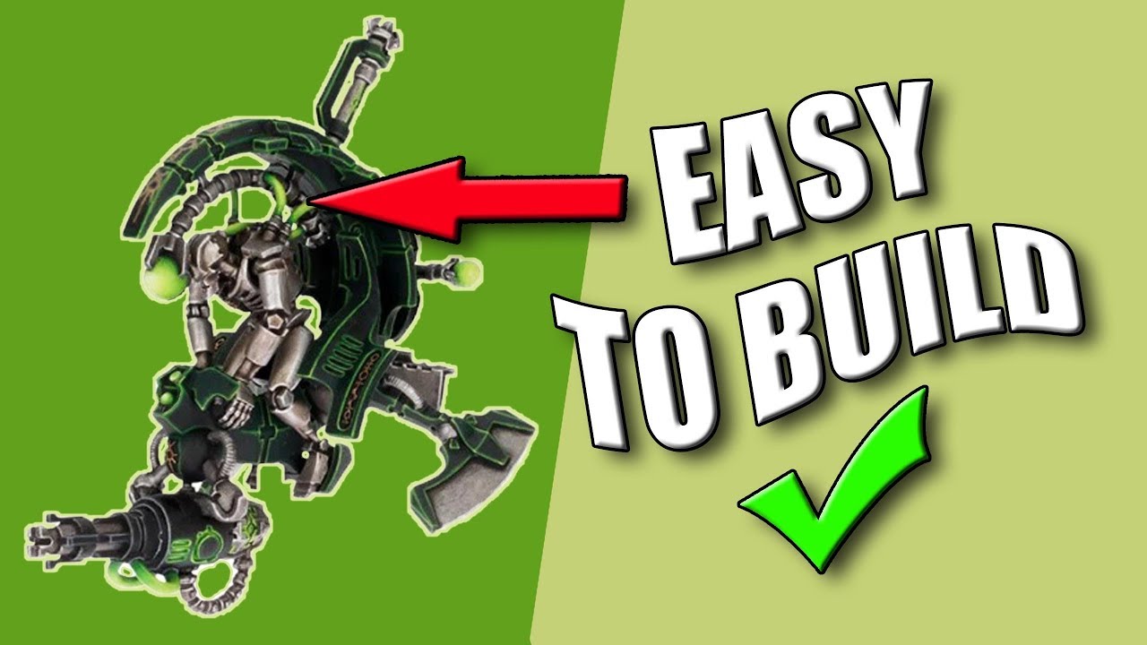 Necron Tomb Blades Instructions - Hardest Part Made Easy