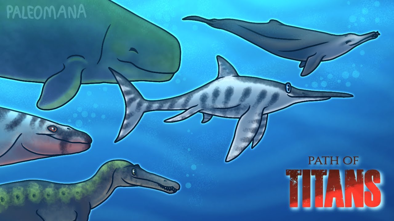 Exploring The Waters of Gondwa - Eurhinosaurus Gameplay | Path Of Titans