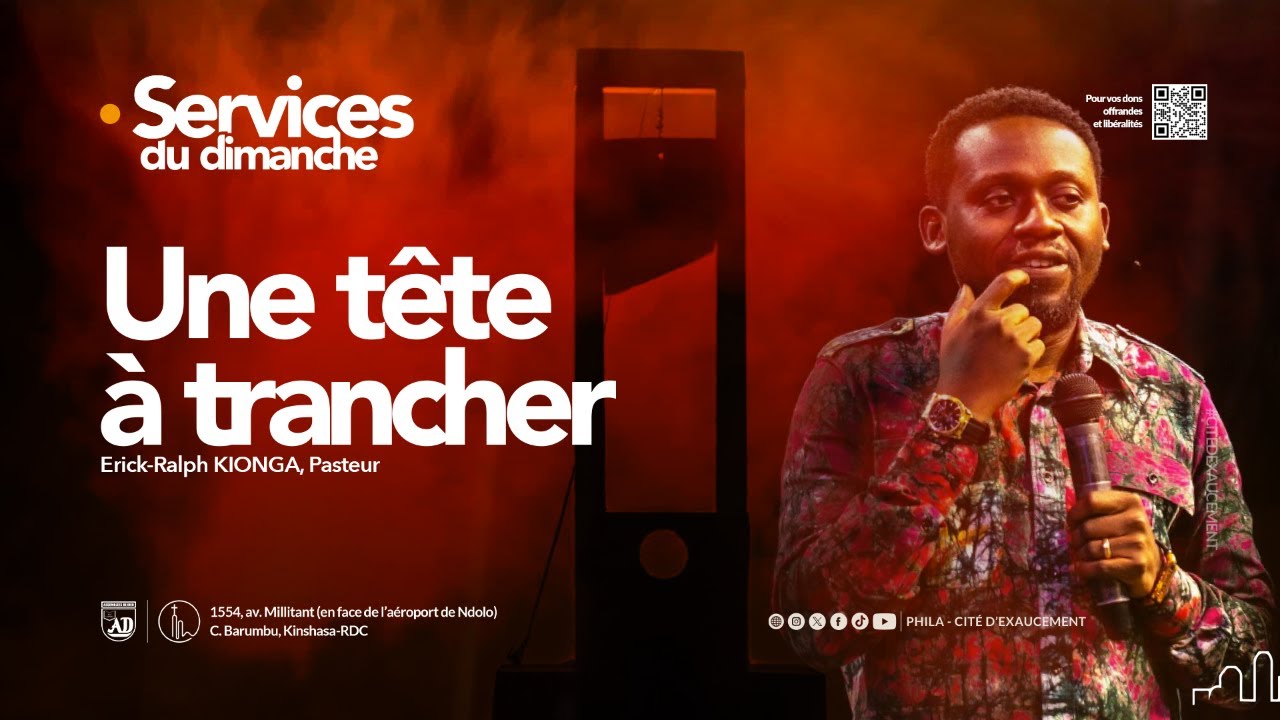 Motó oyo esengeli ko kata | Erick-Ralph Kionga, Pasteur | Phila Cité d'Exaucement