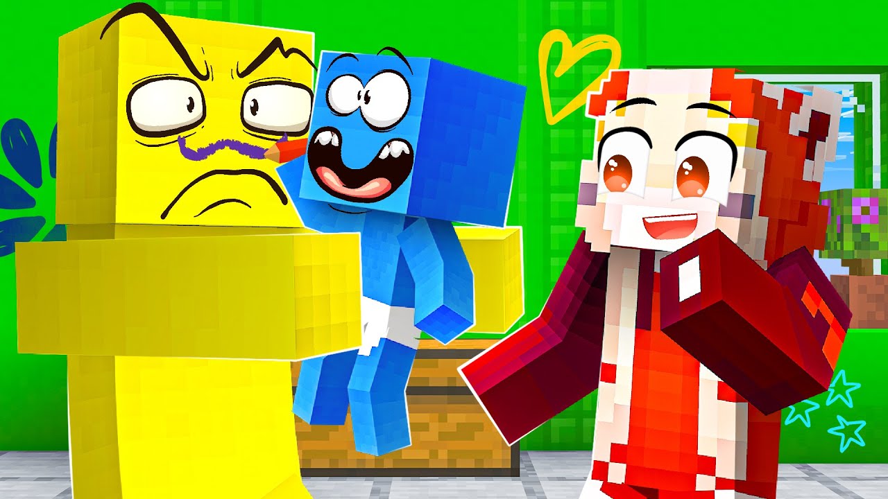 Trolling My Friend As A Baby in Minecraft!