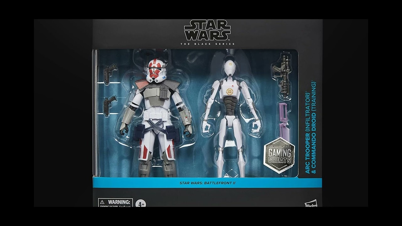 NEW Star Wars Figures REVEALED!   Clone Trooper & Droid Army Incoming!
