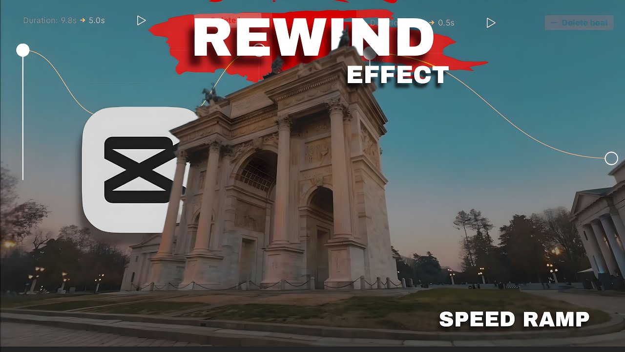 SPEED RAMP REWIND EFFECT MENGIKUTI BEAT MUSIK | CAPCUT TUTORIAL