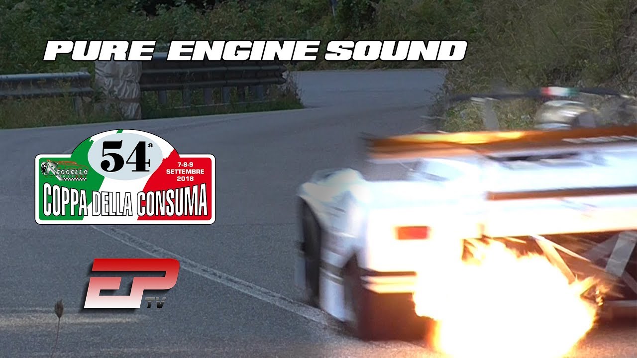 54° Coppa Consuma - Pure Engine Sound Osella PA9/90, Porsche Carrera, X1/9 Sil.