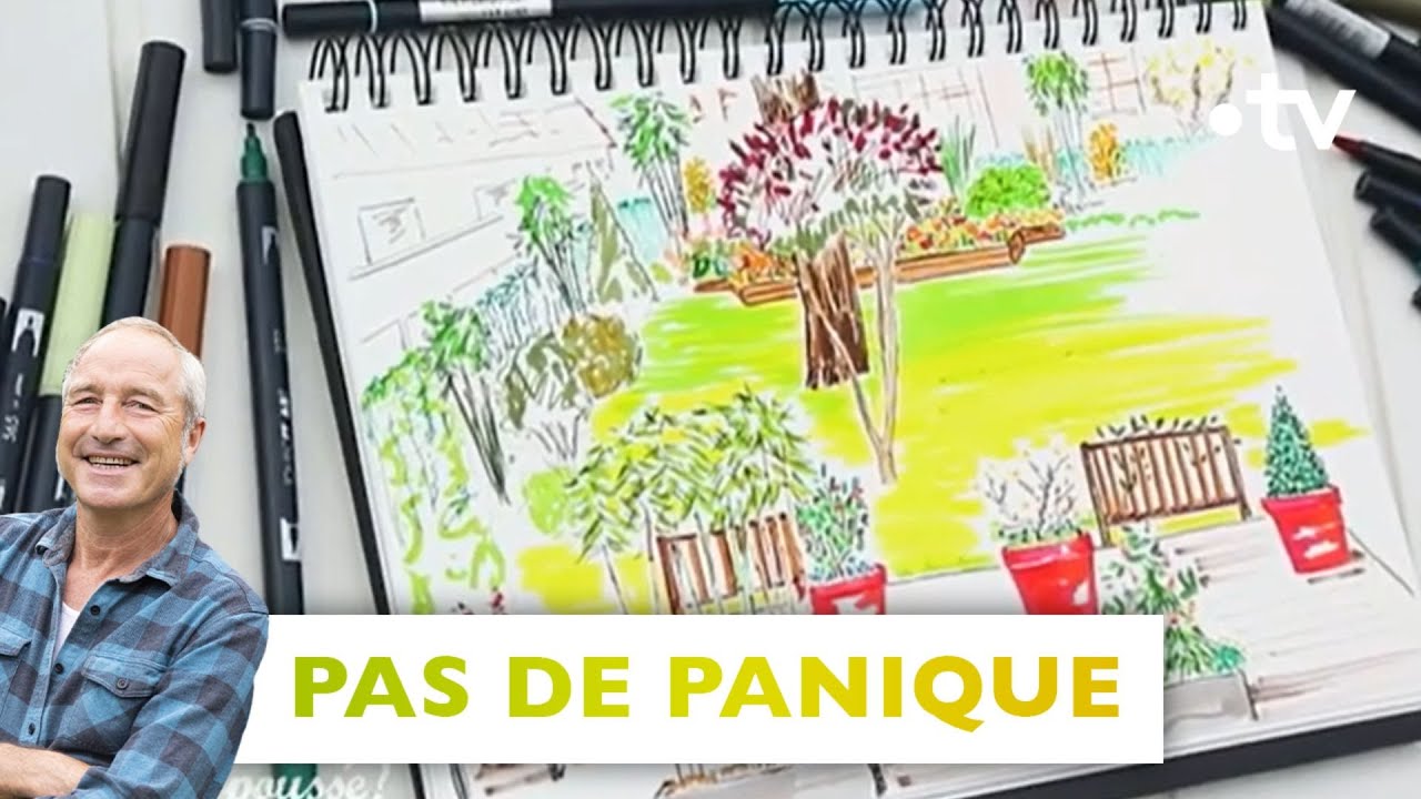 Pas de panique : terrasse et potager pour aménger un grand jardin - Silence, ça pousse !