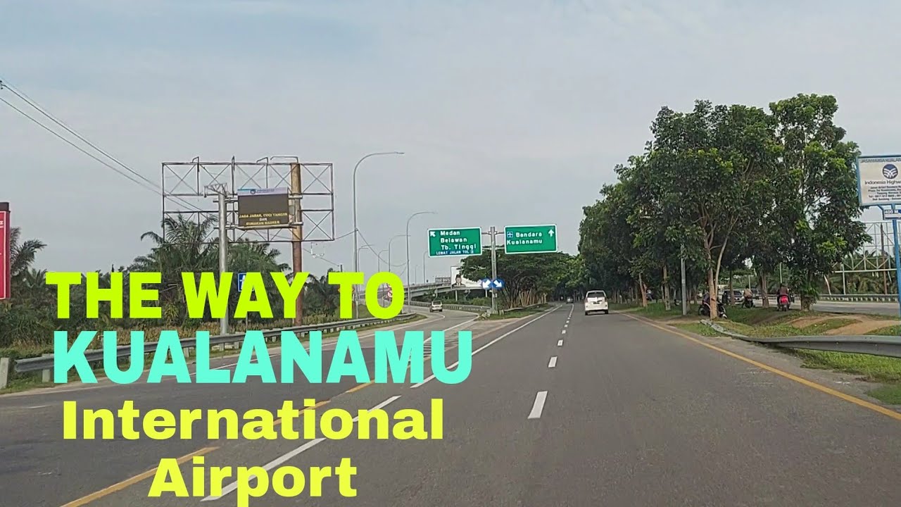 menuju Kualanamu International Airport