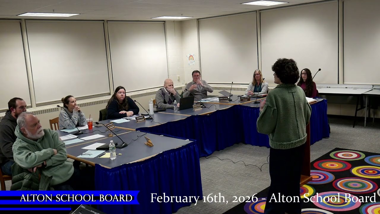 February 16th, 2026 - Alton School Board