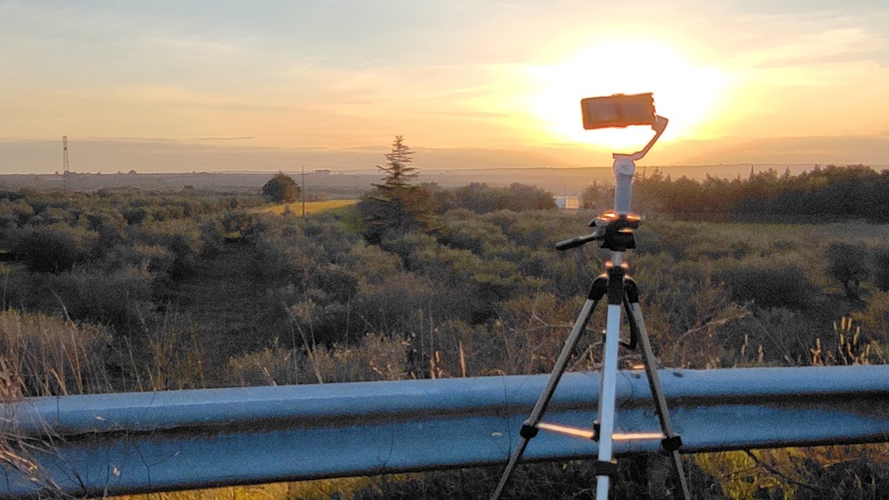 Primo esperimento di time lapse ad Acquaviva
