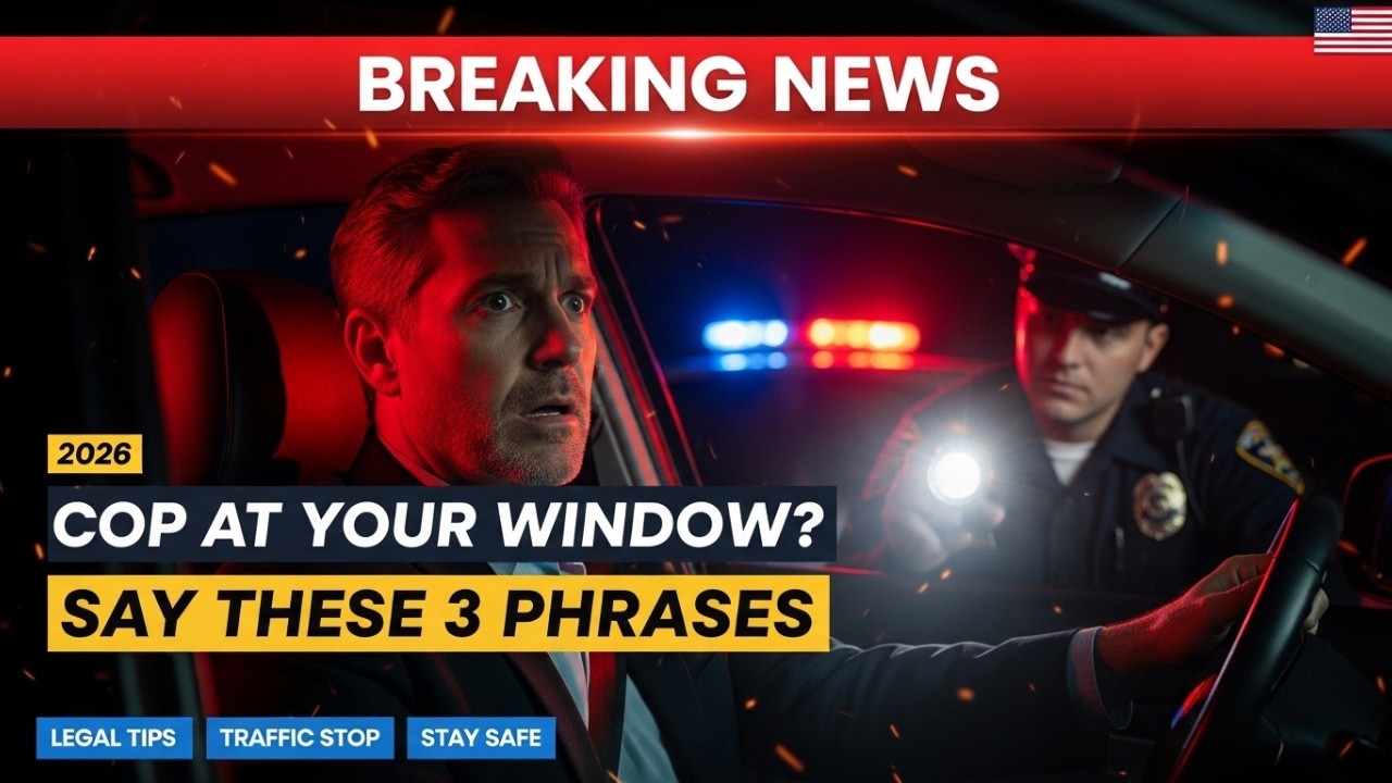Police Traffic Stop? Say These 3 Legal Phrases to Protect Your Status | 2026