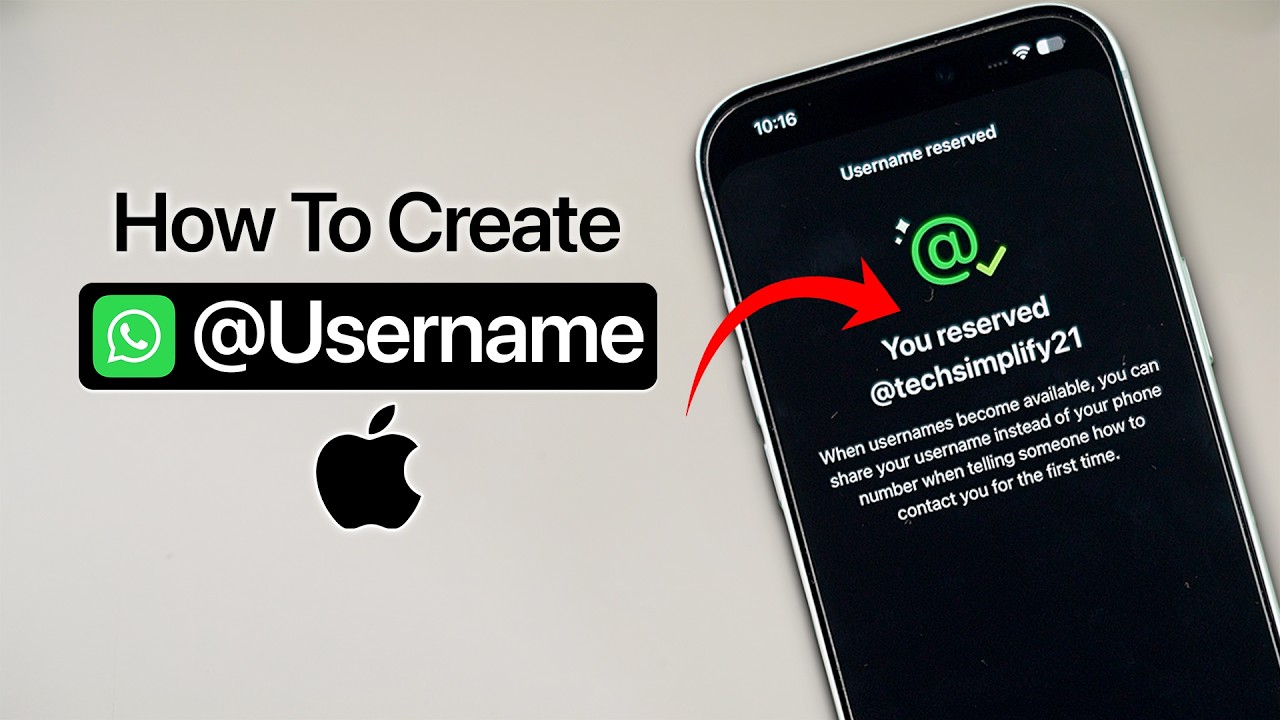 Какой у вас ИМЯ ПОЛЬЗОВАТЕЛЯ WhatsApp на iPhone?