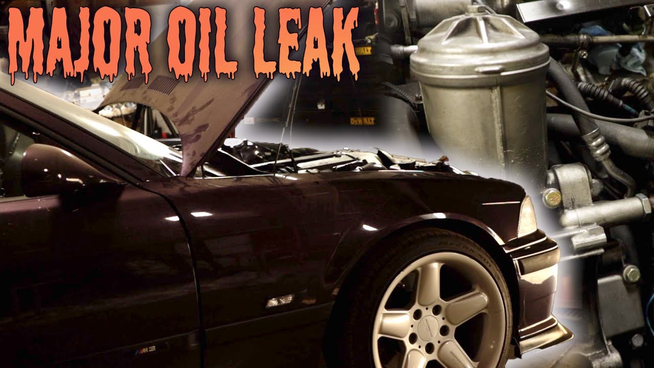 My High Mileage E36 M3 Is COVERED In Oil