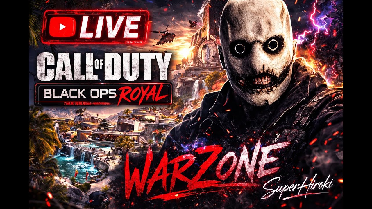 🔴LIVE -【Warzone-BLAC OPS ROYAL】 ★#610★