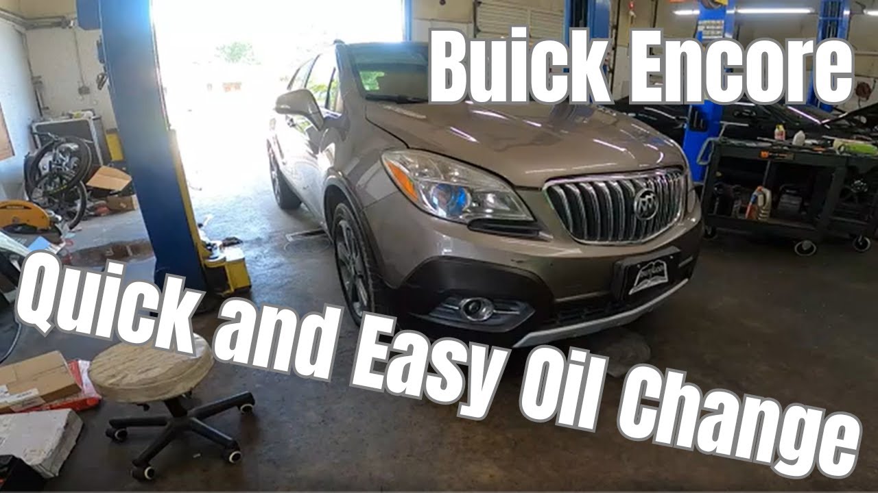 Замена масла Buick Encore для чайников
