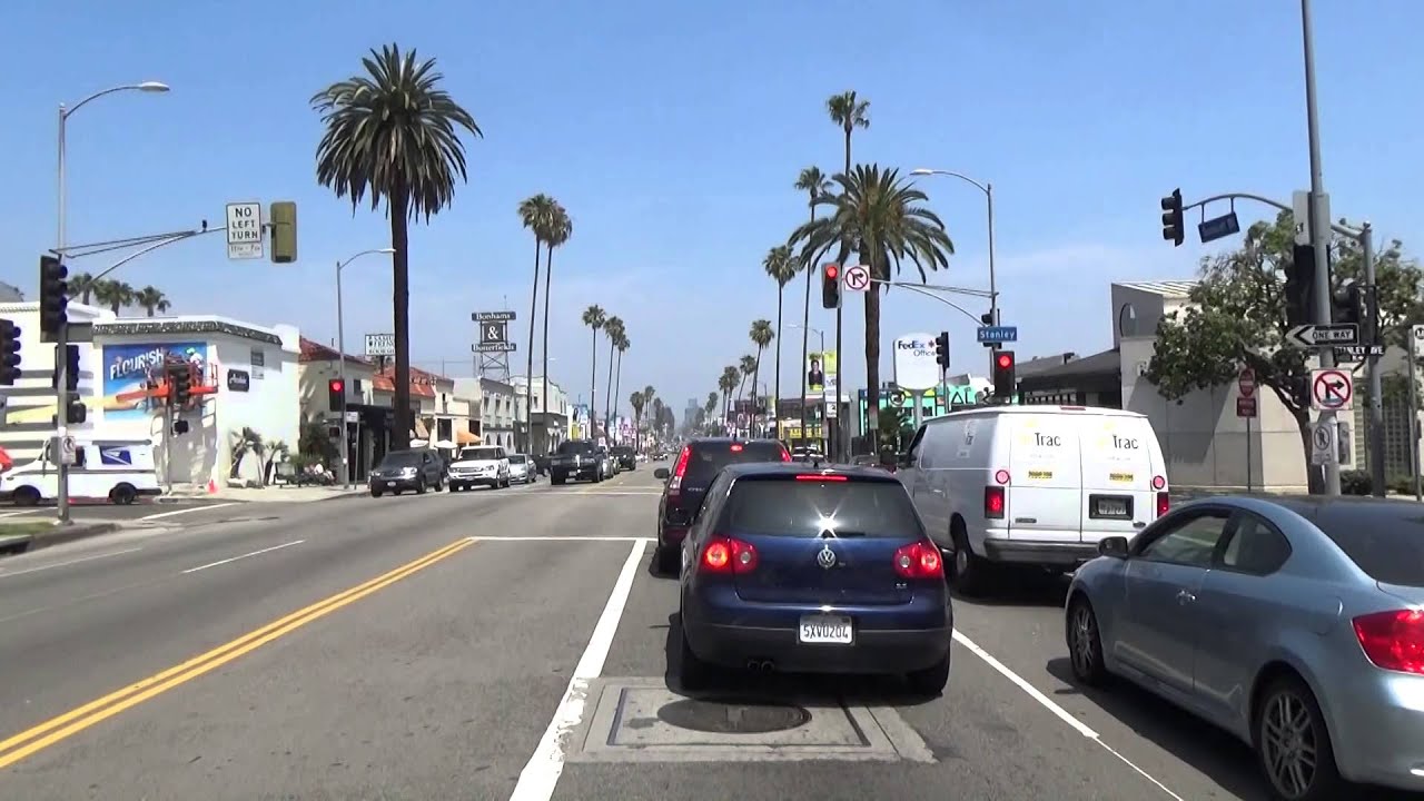 Sunset Boulevard Drive Through, West Hollywood