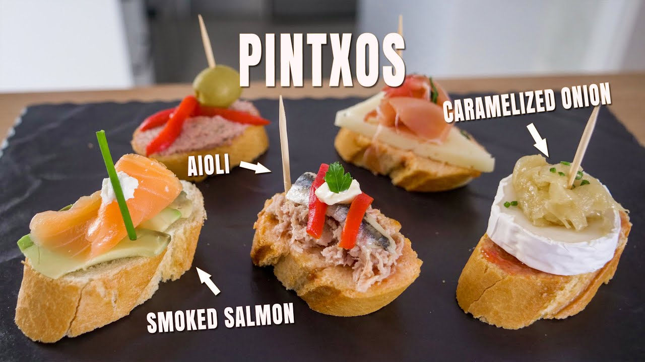 5 SPANISH Pinchos Recipes Like a Pro Chef!