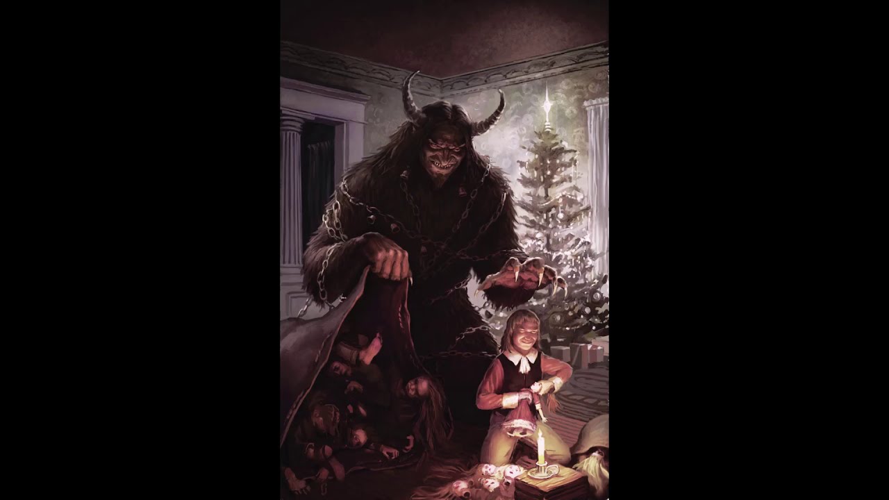 Dark Christmas Creatures - The Anti-Santas: KRAMPUS, FRAU PERCHTA, GRÝLA, THE YULE CAT AND YULE LADS