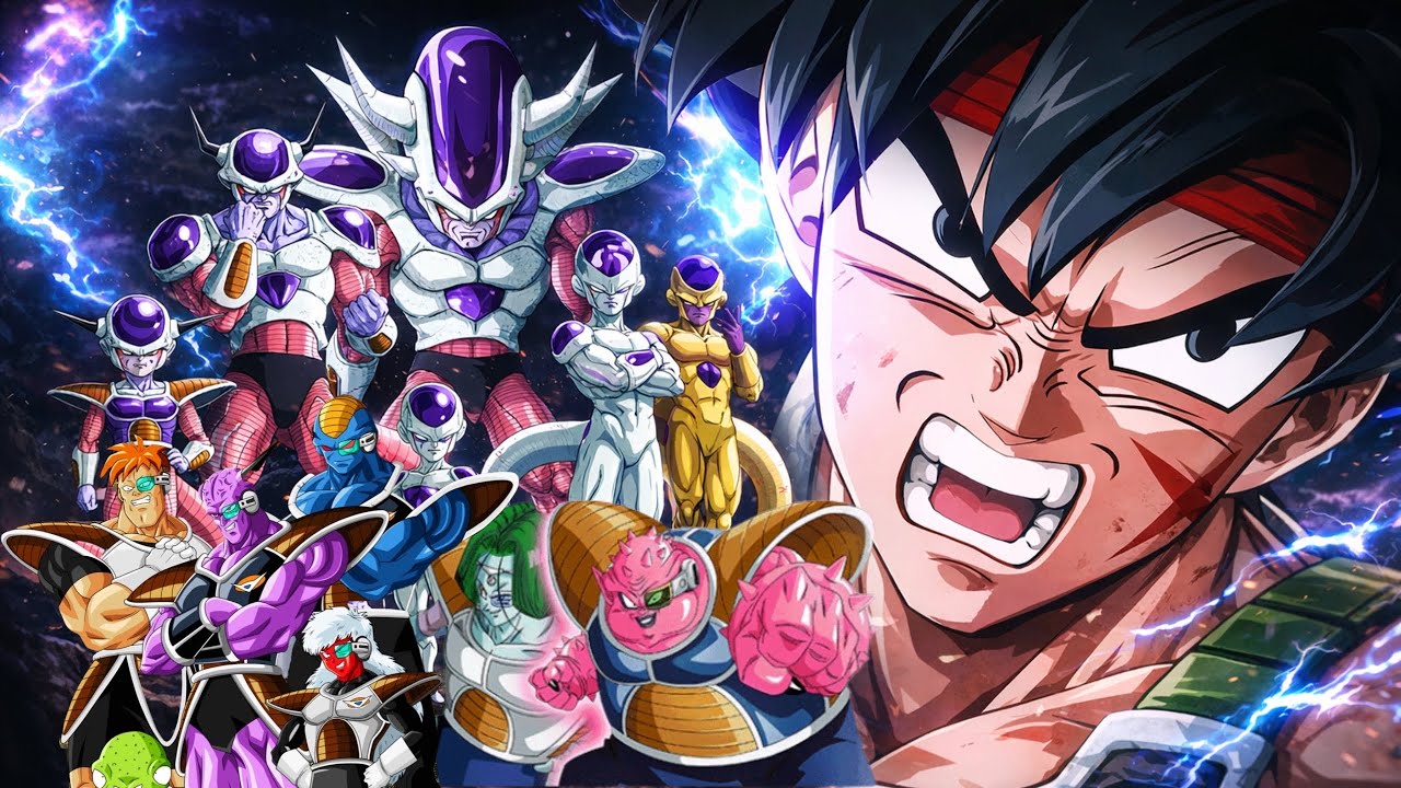 Bardock VS The ENTIRE Frieza Force!