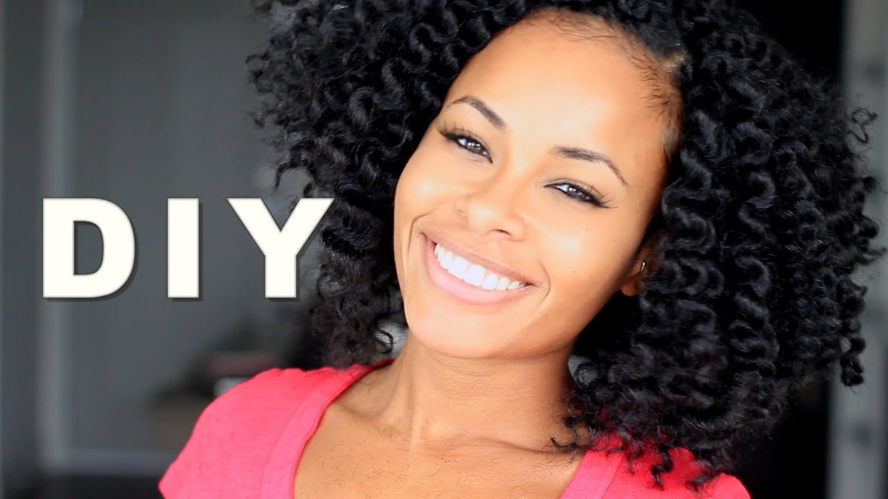 Crochet Braids w/ Mambo Natural Hair! NO Perm Rods & NO Hot Water!