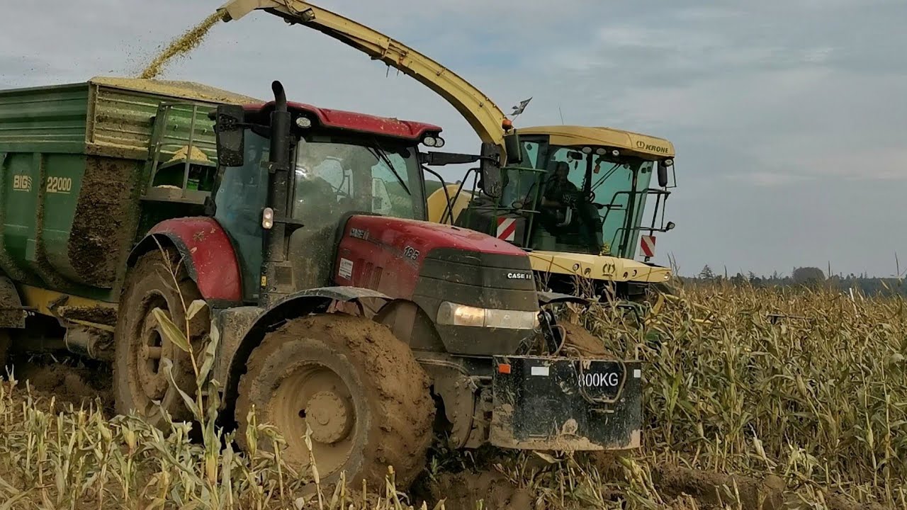 MOKRÉ SILÁŽE 2020 | HARVEST IN MUD - Krone BiGX 530 / Case IH Puma 185 / John Deere 6150R,6630,8220