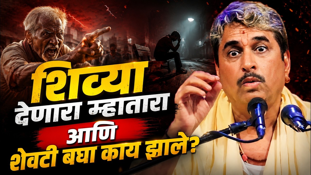 आयुष्यभर शिव्या दिल्या आणि शेवटी बघा...| Namdev Shastri Kirtan Punewadi Part 2 | Anandache Siddhant