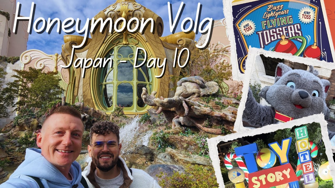 ✨🐭Honeymoon Vlog Day 10 | Toy Story Hotel Check-In & Happy Entry at Fantasy Springs🐭✨