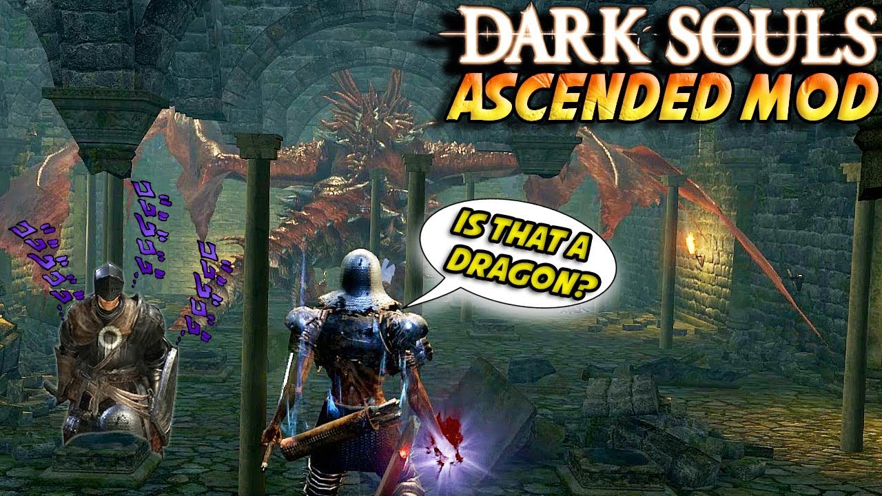Mod Introduces GOD And He Is Ridiculous - DS1 Ascention Mod Funny Moments #2