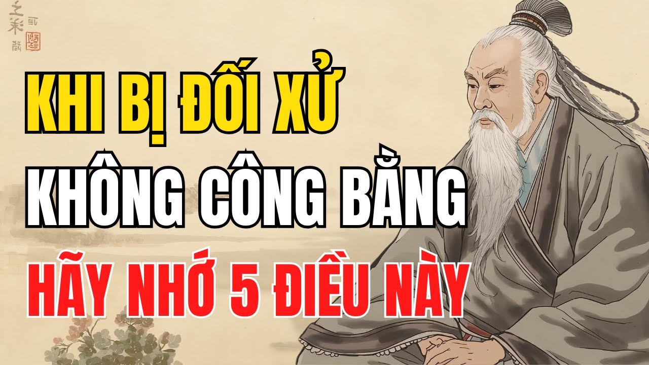 Lời Khổng Tử dành cho người đang chịu thiệt thòi | TRIẾT LÝ CỔ NHÂN