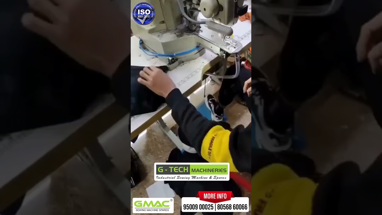 Brother / Juki Bartacking machine with automatic thread cutting device – zero thread waste | G-Tech