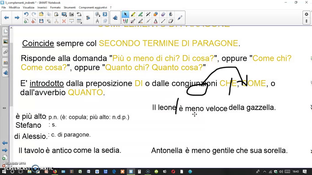 Complemento di paragone