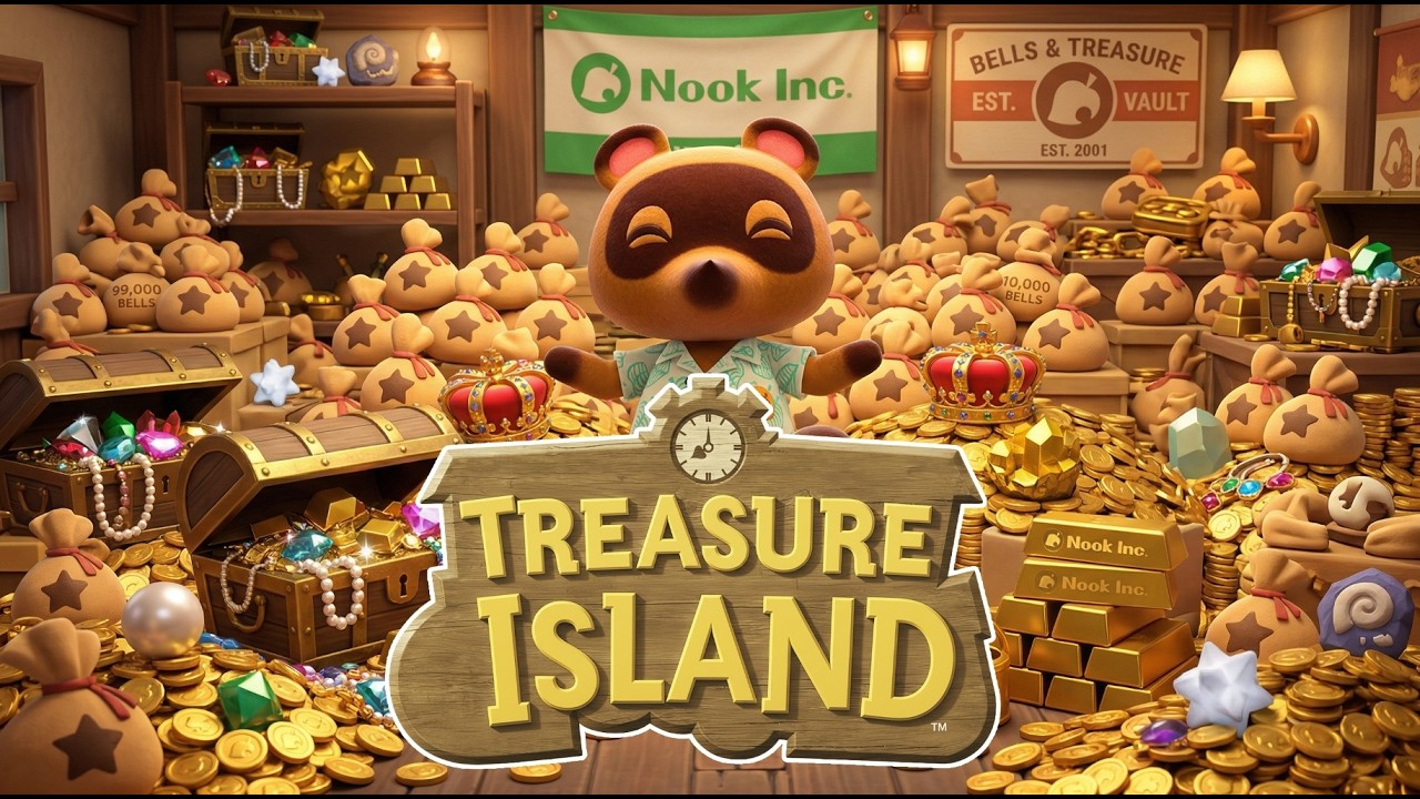 ACNH TREASURE ISLAND!