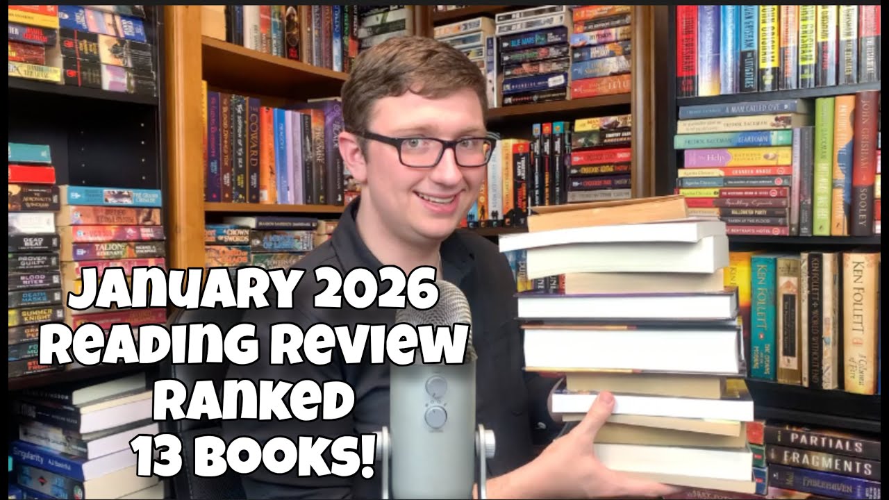 Обзор книг за январь 2026 года: 13-е место в рейтинге!