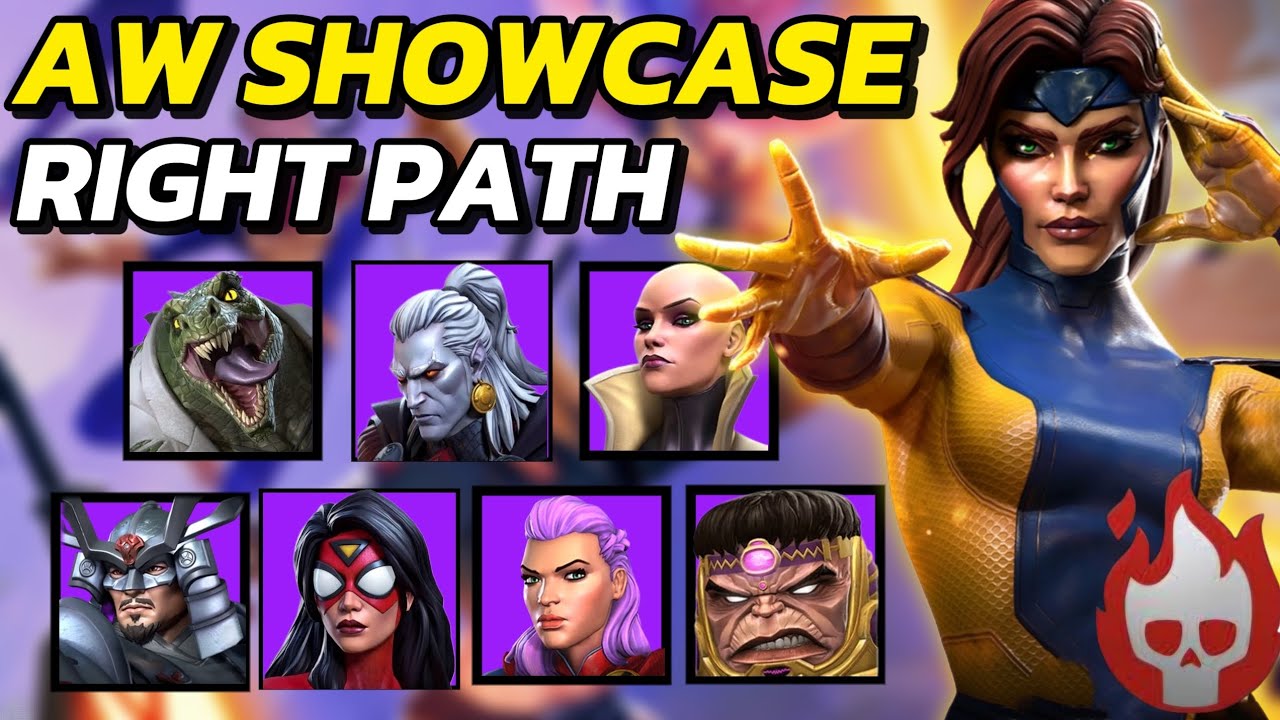 AW SHOWCASE : FOUNDER'S WAR | RIGHT PATH | BEST CHAMPIONS 