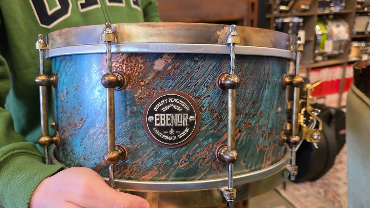 Распаковка барабанов Ebenor Percussion из яблоневого дерева и Noranda из меди!