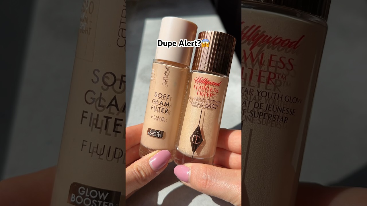 Catrice Soft Glam Filter💕Flawless Filter Dupe😱 