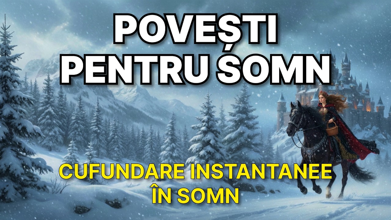 🌙✨ Cele mai RELAXANTE 3 povești de adormit 😴 SOMN PROFUND în 5 minute