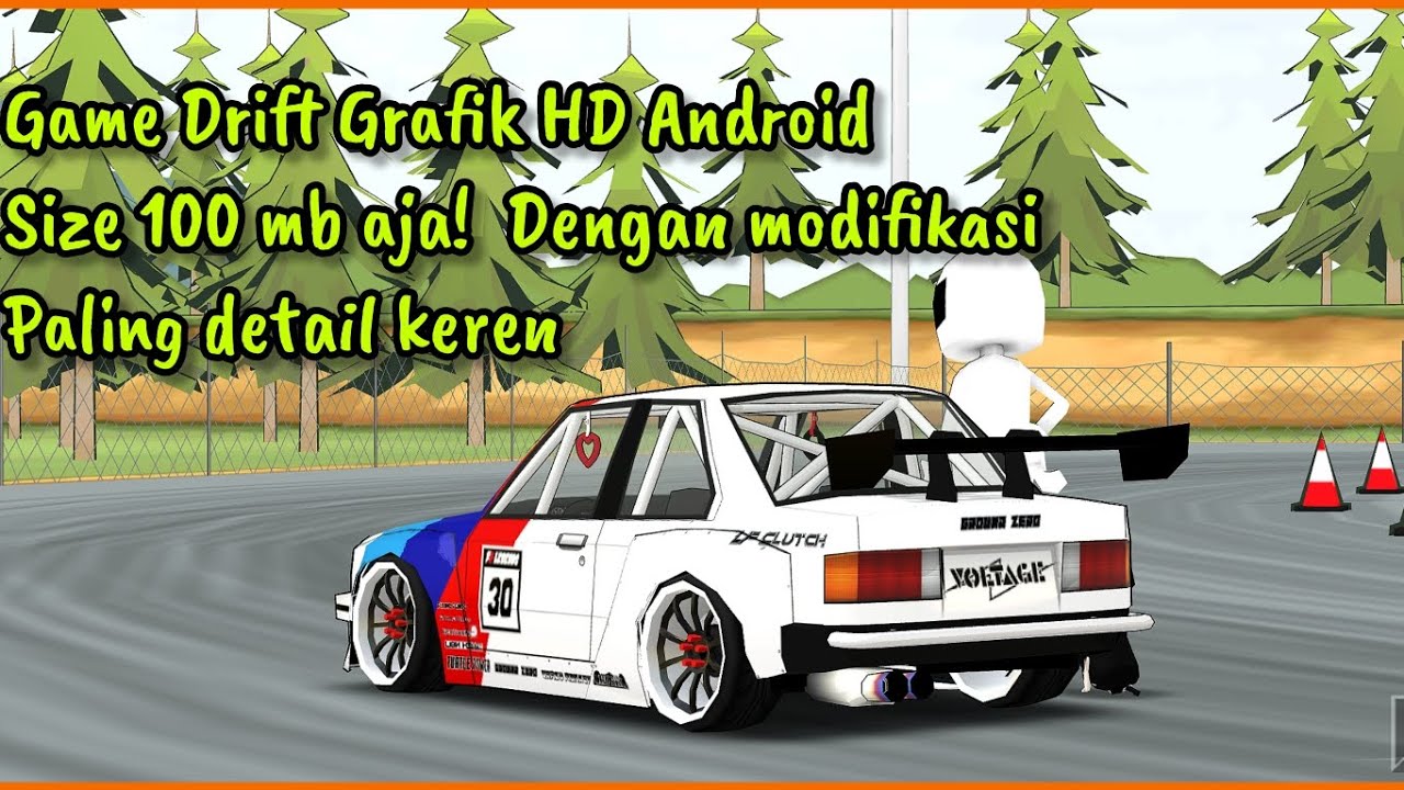 GAME DRIFT TERBAIK ANDROID GRAFIK HD 100 MB | SANGAT REALISTIS