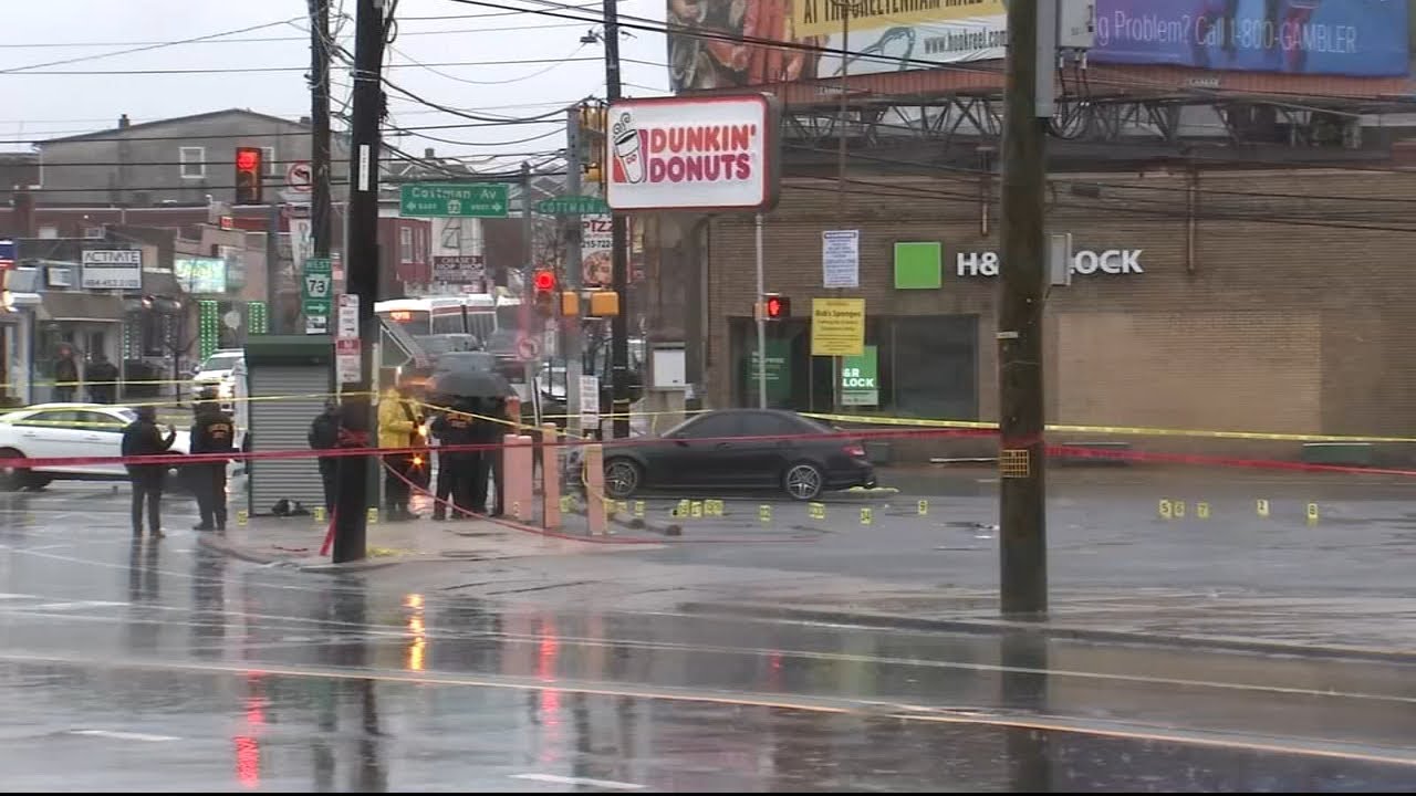 Video shows suspects wanted in Philadelphia mass shooting that injured 8 students at bus stop