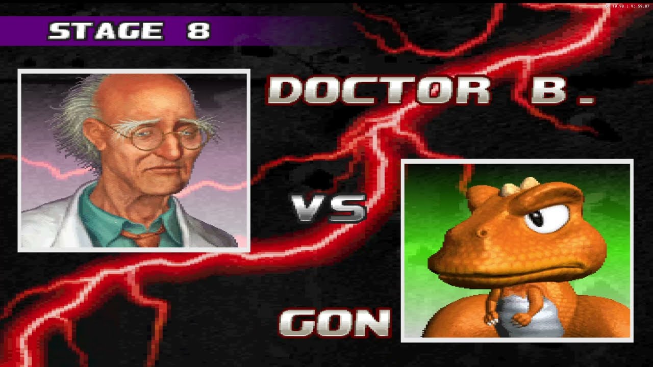 DR. BOSCONOVITCH VS GON - TEKKEN 3