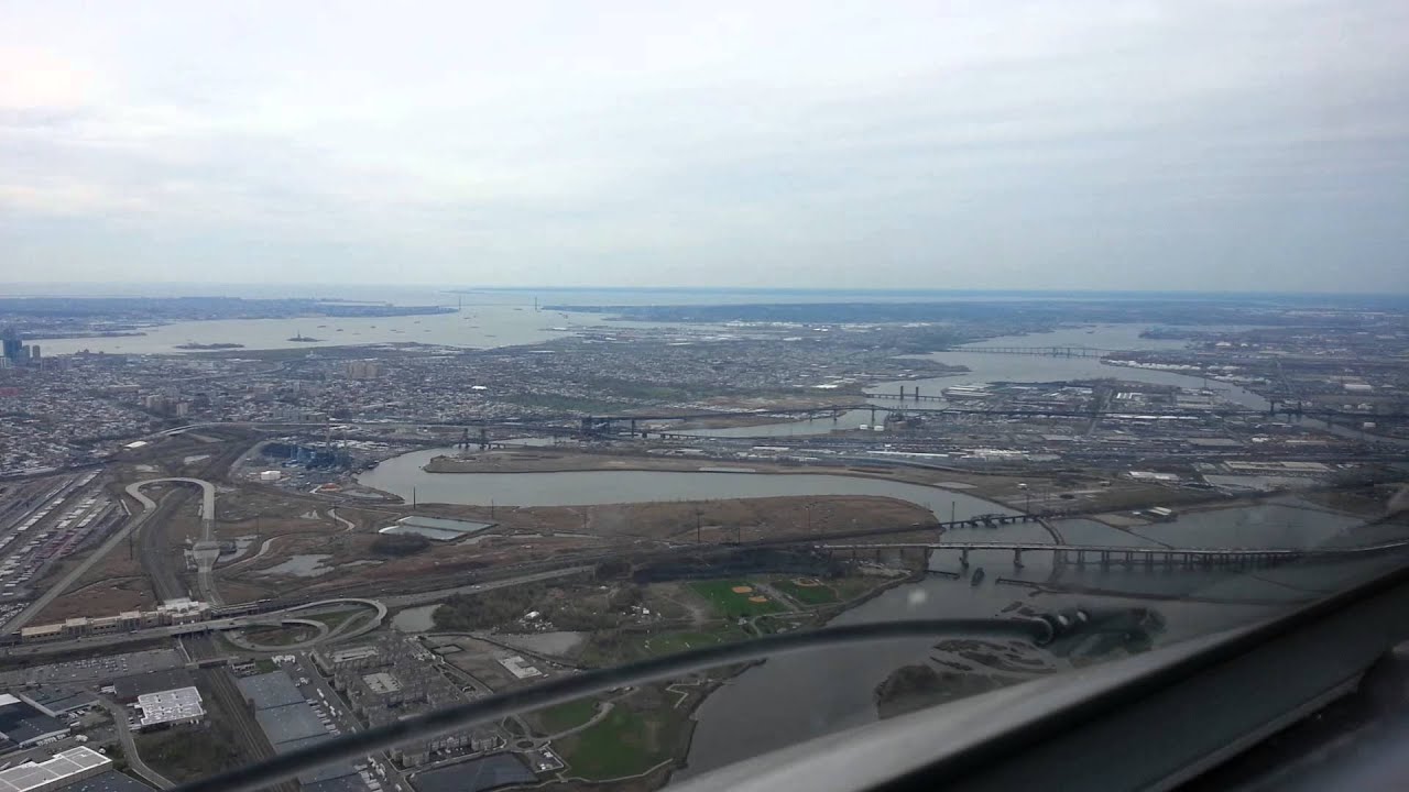 Stadium Visual to Runway 29, Newark Airport